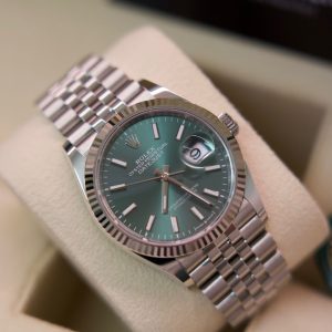 Rolex DateJust Green Mint 36 mm