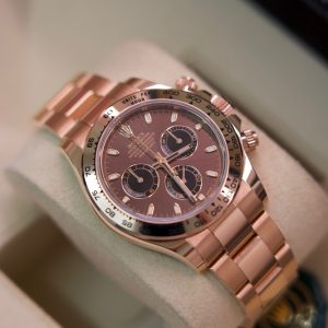 Rolex Cosmograph Daytona Rose Gold Chocolate Dial
