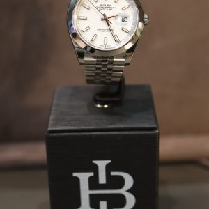 Rolex Datejust 41mm white dial