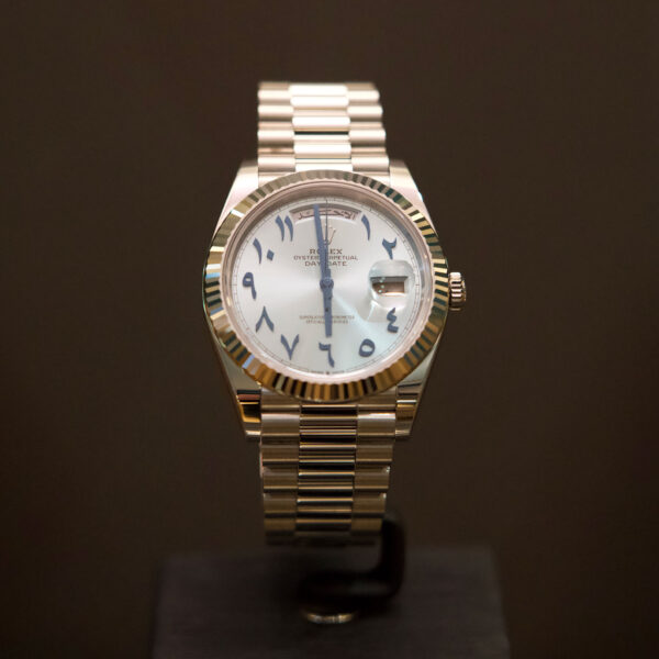 Rolex Day Date 40mm arabic dial