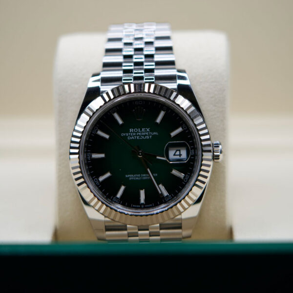 Rolex Datejust Cadran Vert Ombré